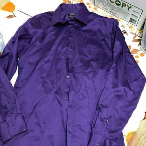 Arrow Fitted Purple Shirt